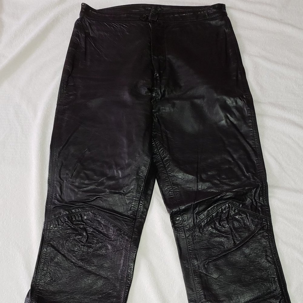 Leather pants